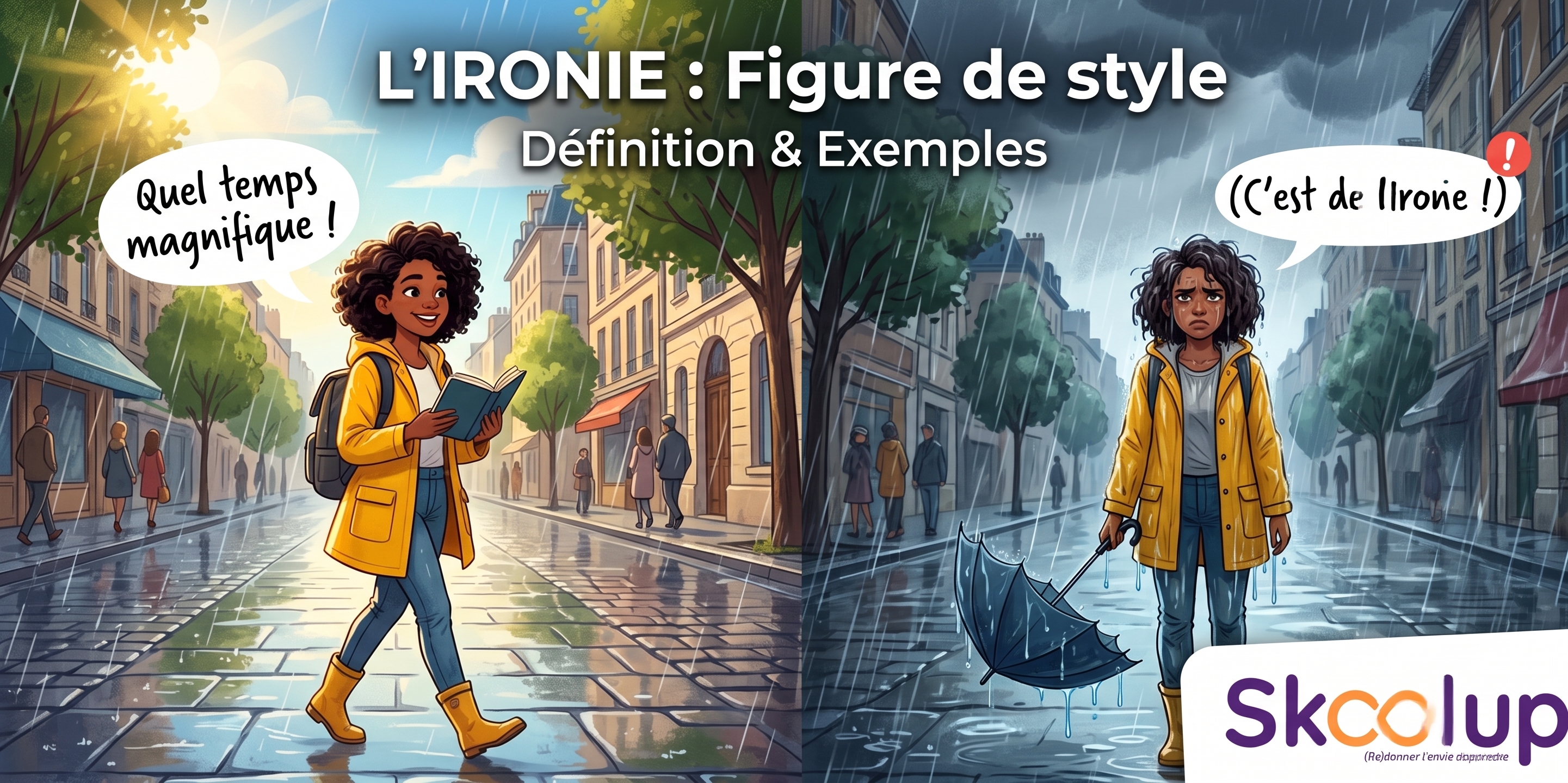 L'ironie en français : l'art de dire le contraire pour mieux dénoncer
