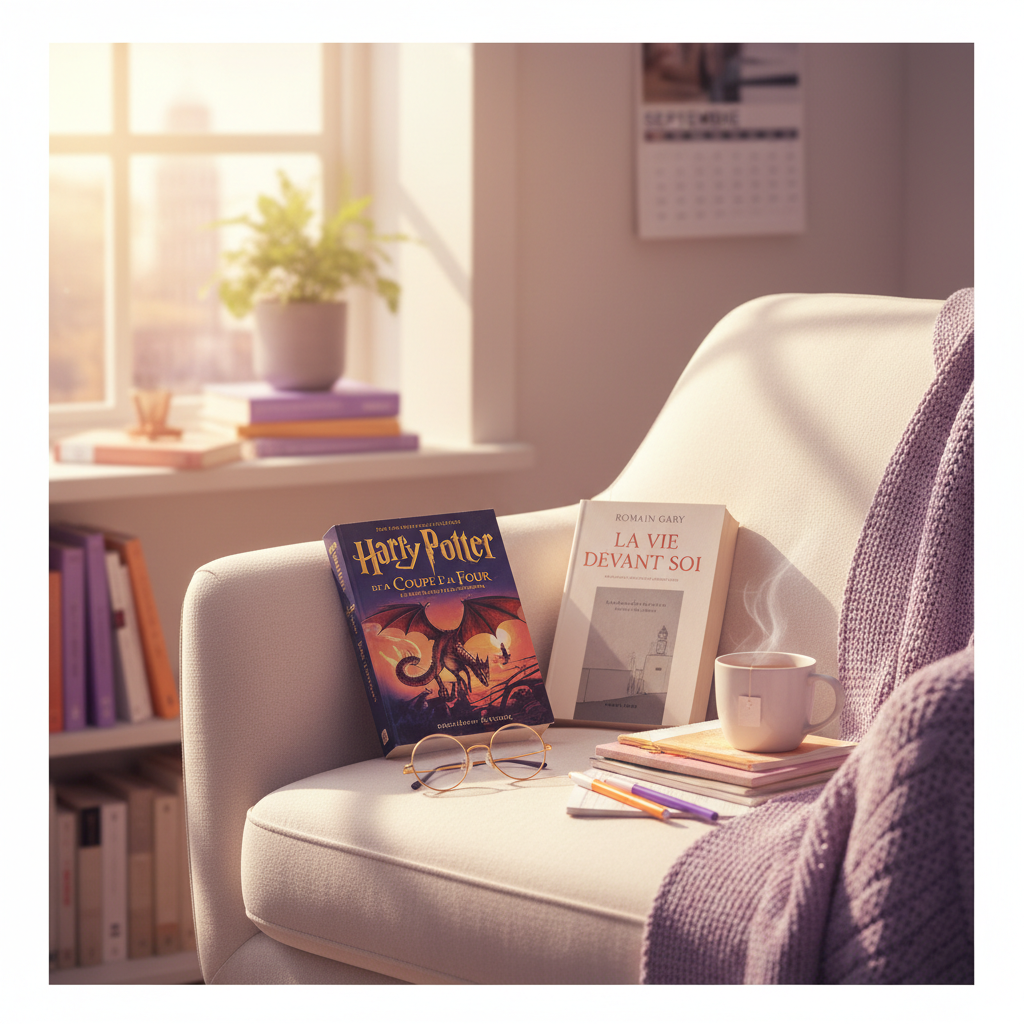 Club Lecture Septembre : Harry Potter 4 & La Vie Devant Soi