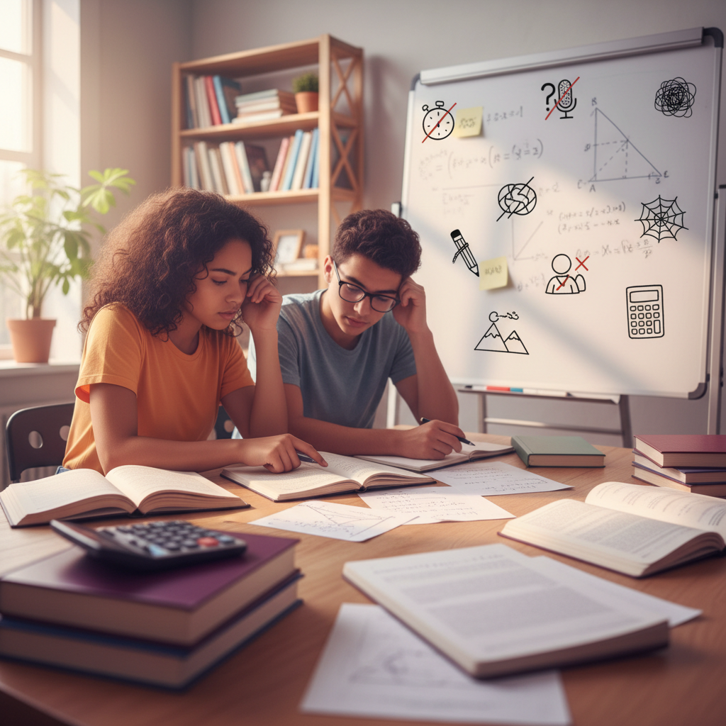 Les 10 erreurs à éviter en cours de mathématiques