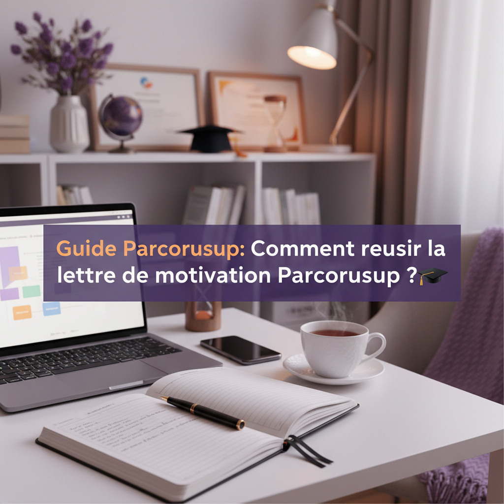 lettre de motivation Parcoursup: guide de rédaction