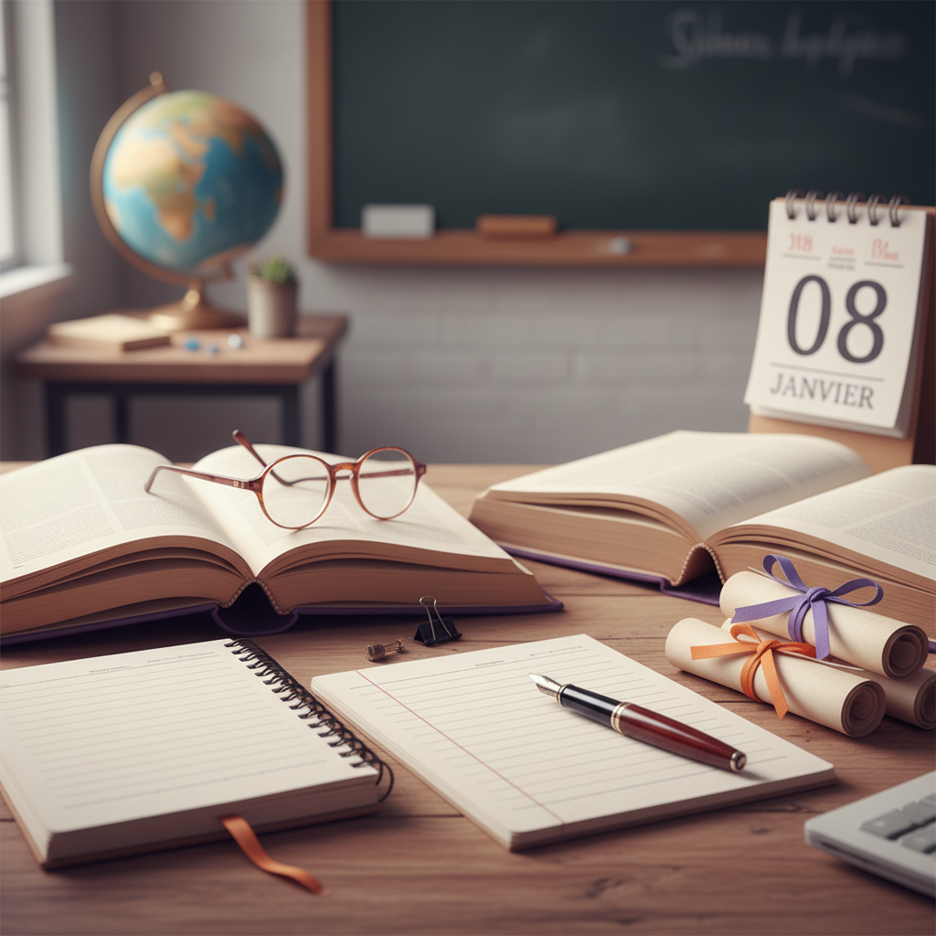 ✏️ Dictée : 3 textes pour s'entrainer - 08 Janvier