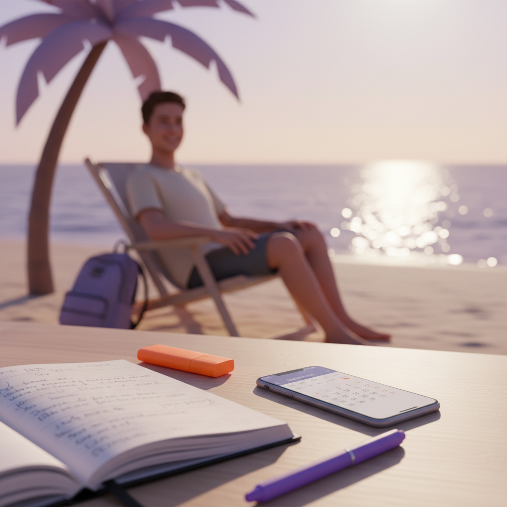 📚🌴 Vacances scolaires et révisions : Comment gérer son temps ?